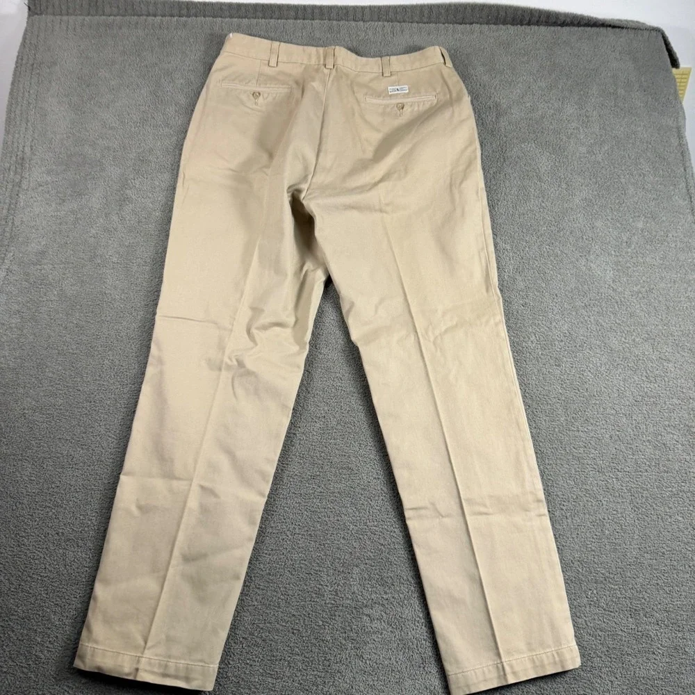 Polo Golf Ralph Lauren Martin Pant Khaki Chino Trousers 35x32 Tan Cotton Mens